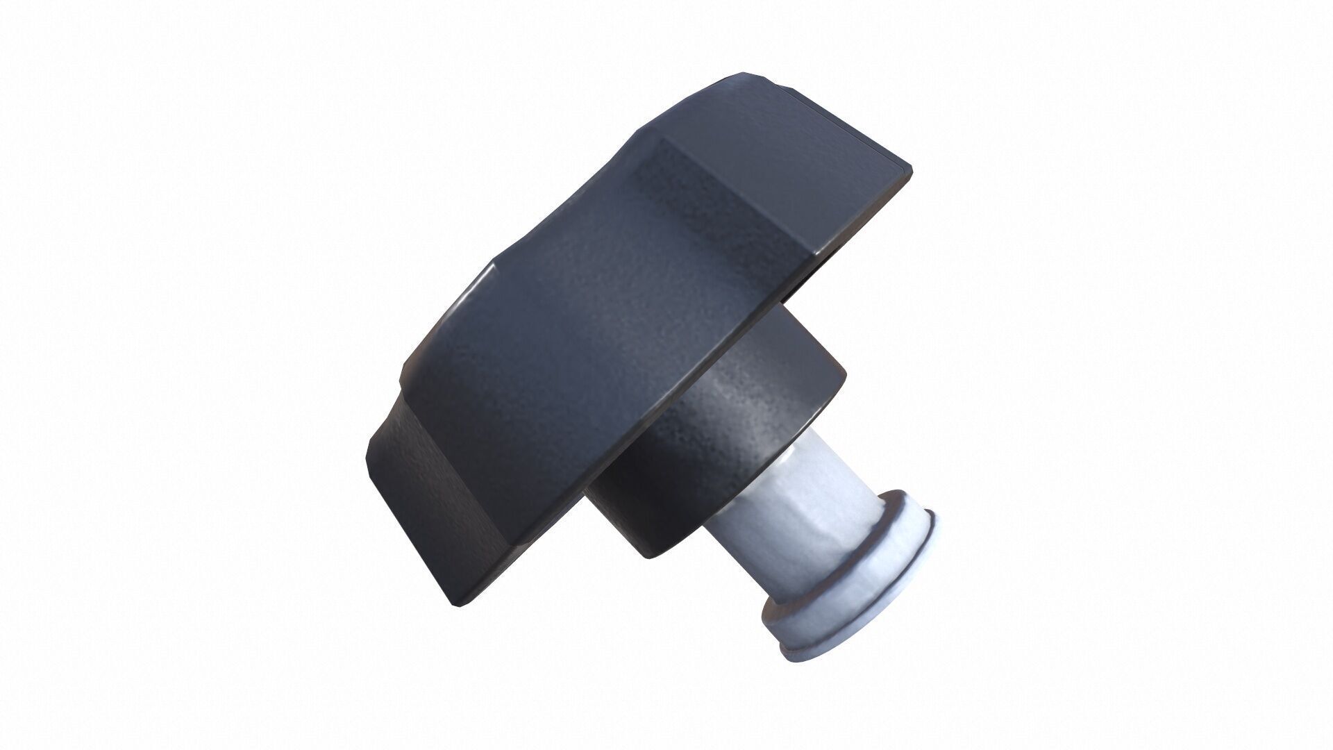 Industrial Knob 3D model_4