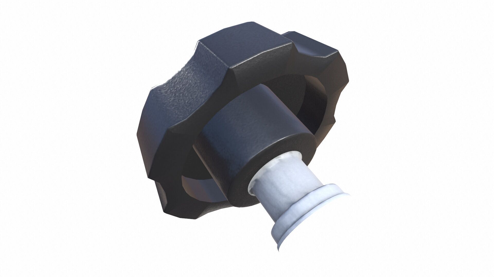 Industrial Knob 3D model_5