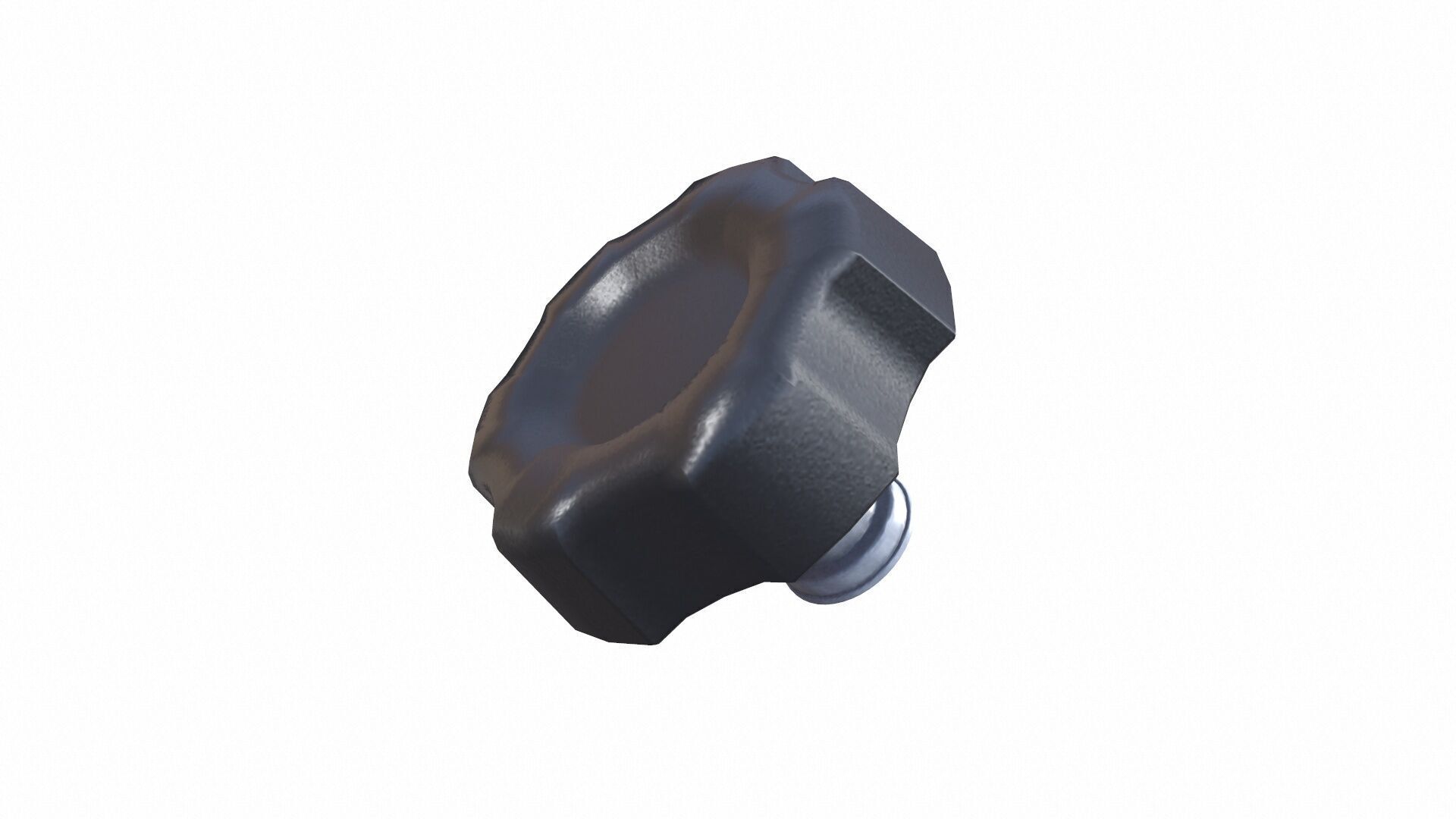 Industrial Knob 3D model_3