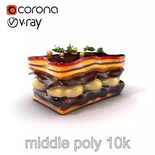 Gourmet Chefs Delight MilleFeuille Model Pack