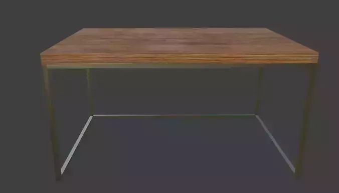 wooden desk