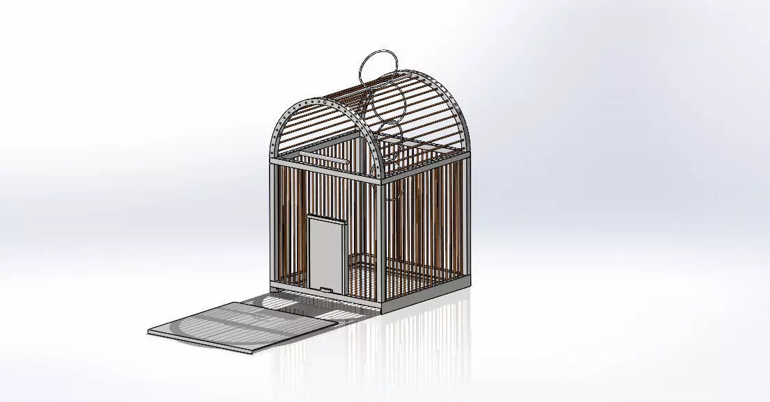 birdcage 3D print model