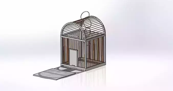 birdcage 3D print model