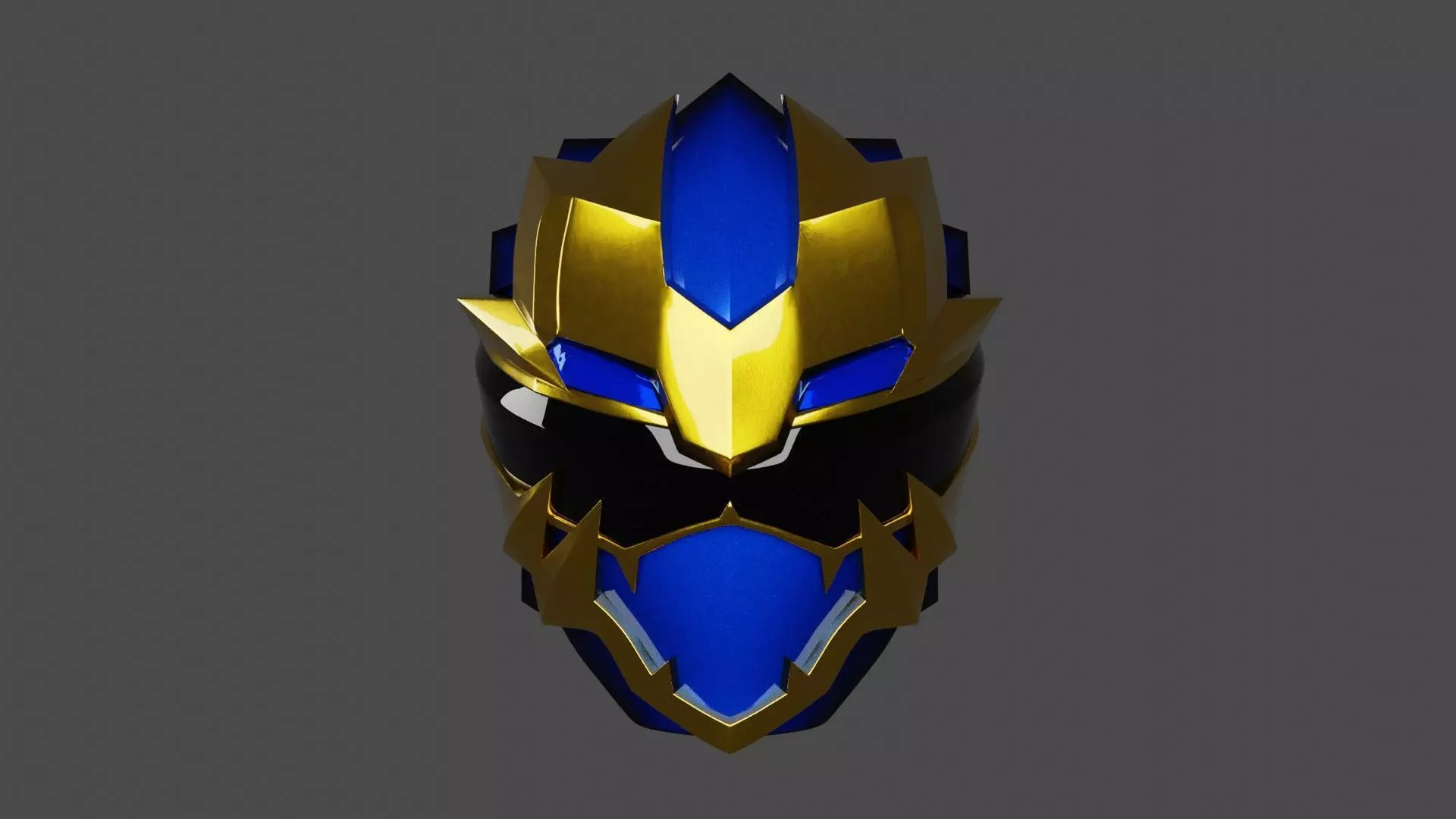 Gozyu Leon Helmet - Gozyuger 3D model_0