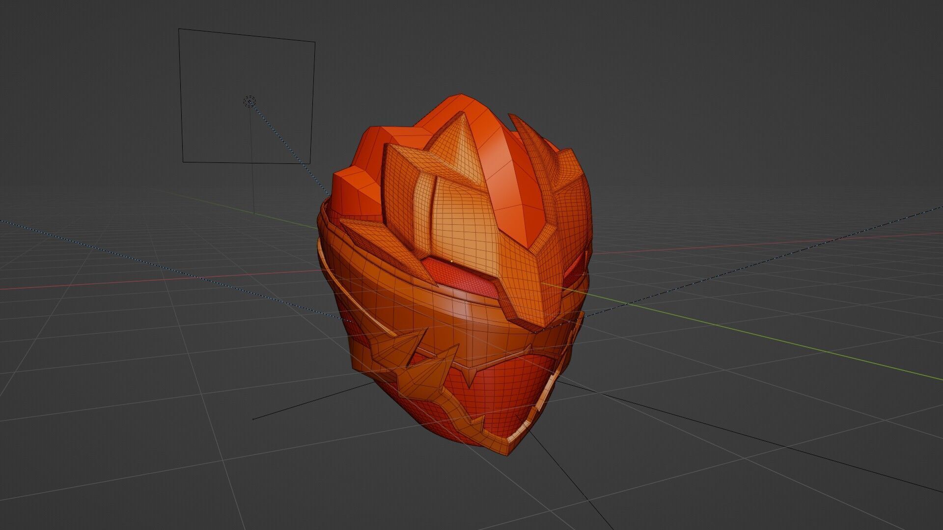 Gozyu Leon Helmet - Gozyuger 3D model_8