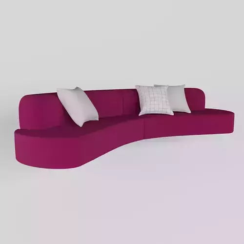 Sofa purple
