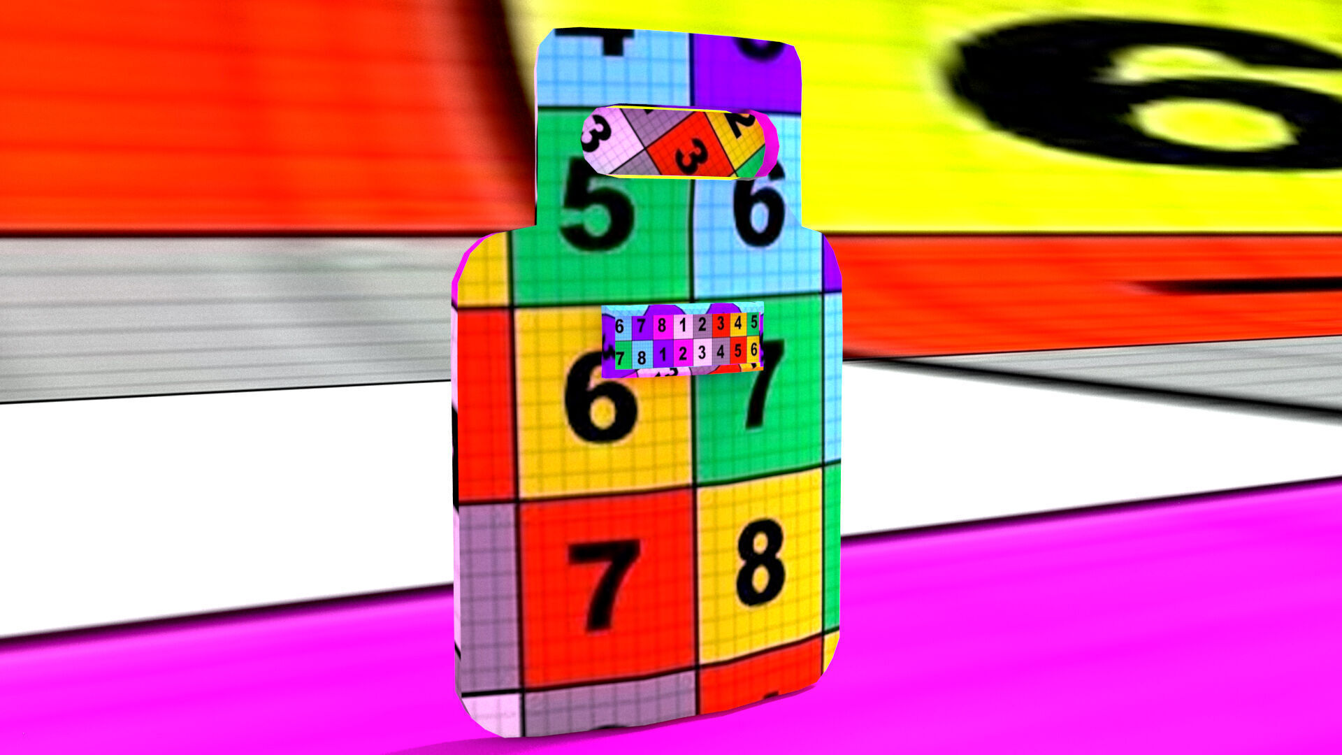 laos Game Ballistic Shield Low-poly 3D model_14