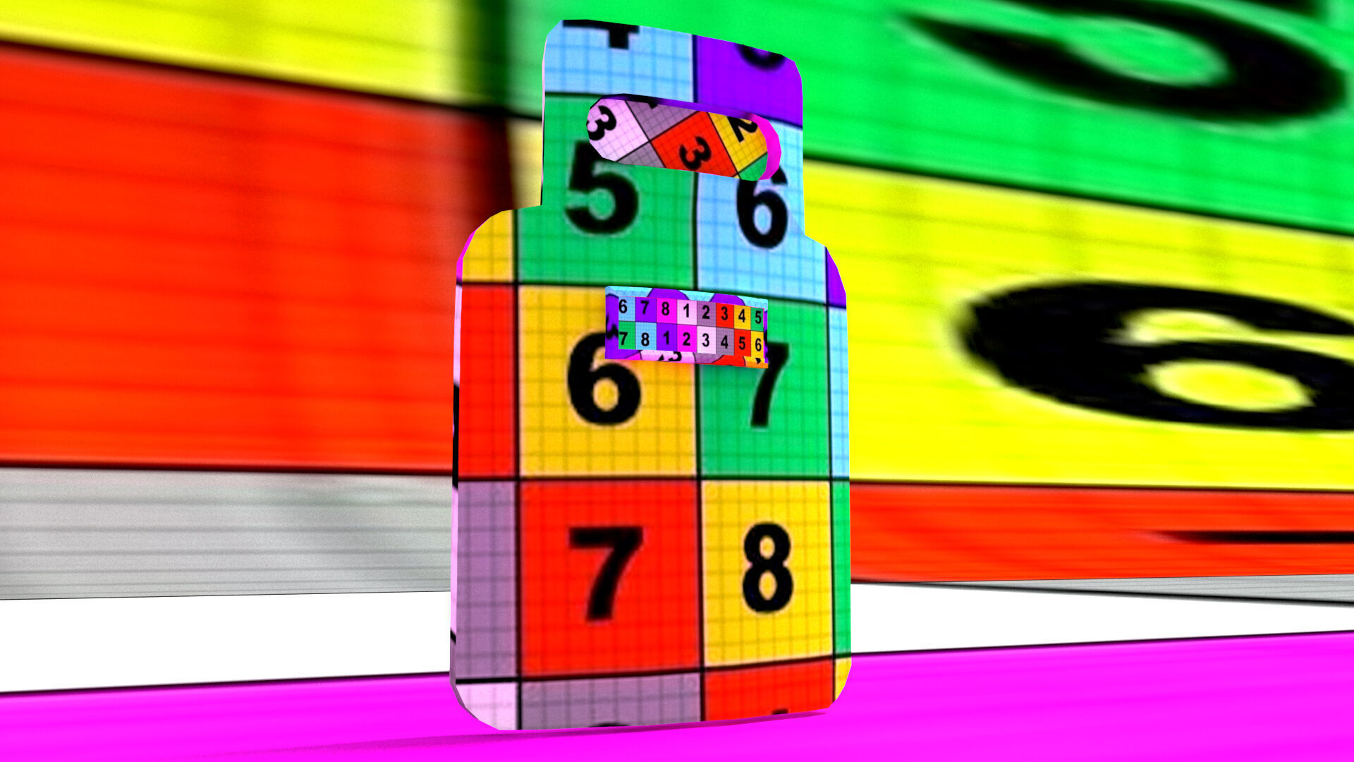 laos Game Ballistic Shield Low-poly 3D model_11