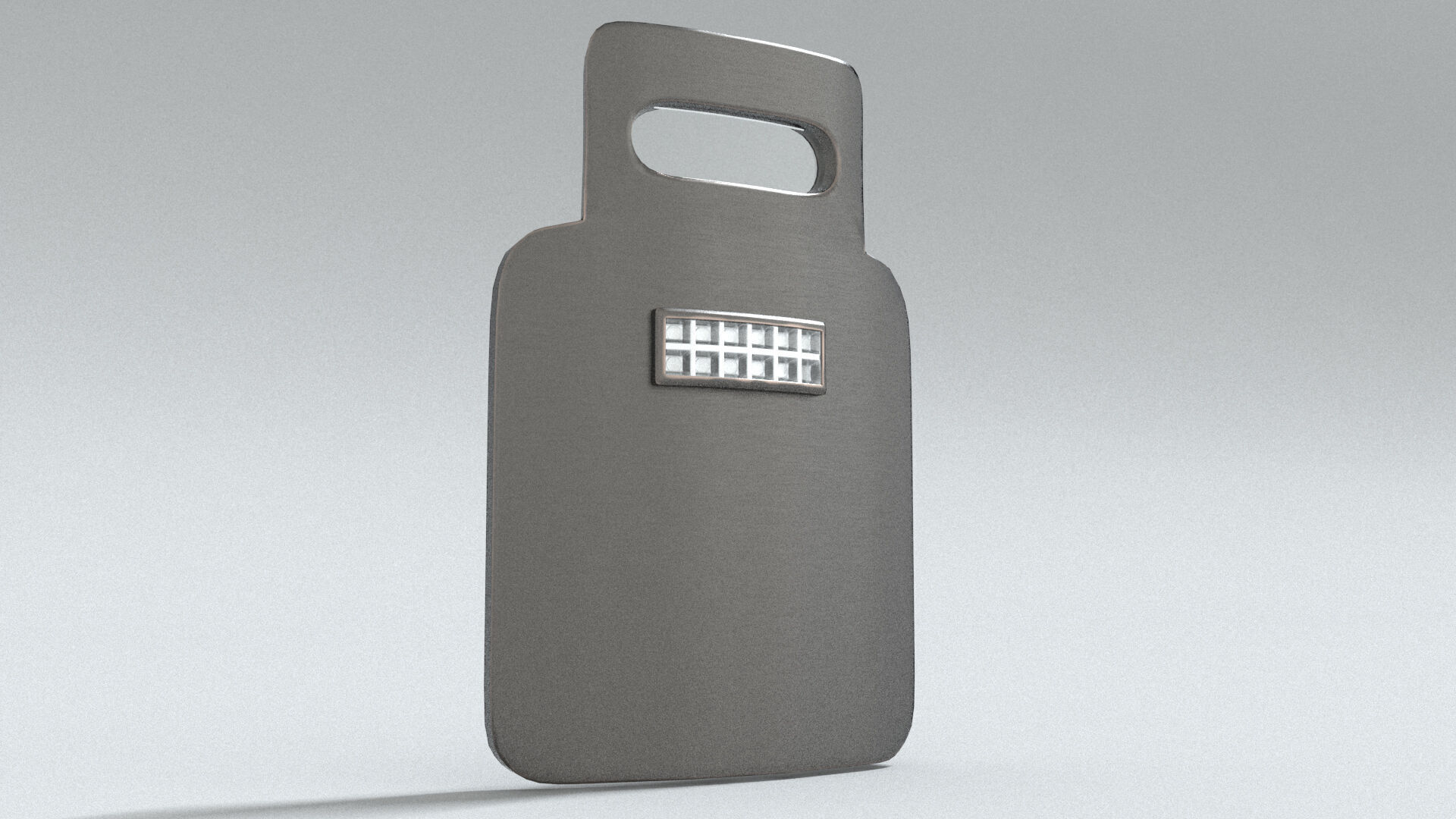 laos Game Ballistic Shield Low-poly 3D model_1