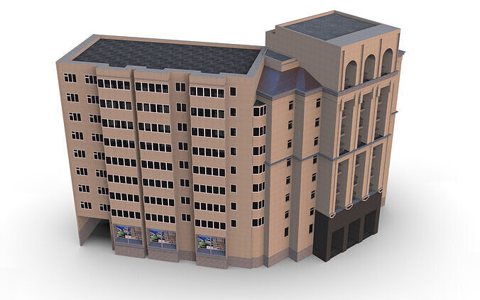 Kreshatic Building Kiev 3D model