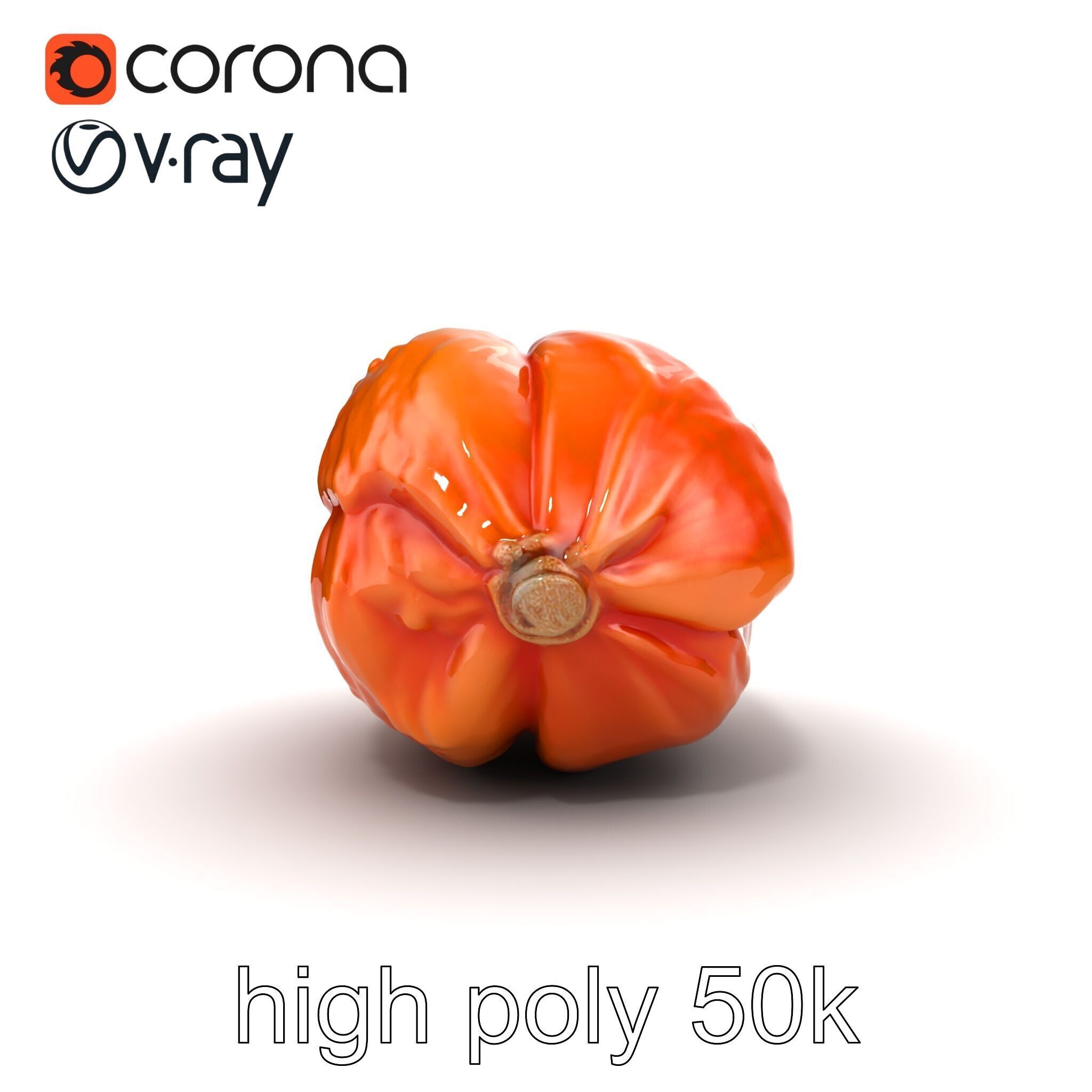 Dried Date Fruit Detailed Model Pack Low-poly 3D model_17