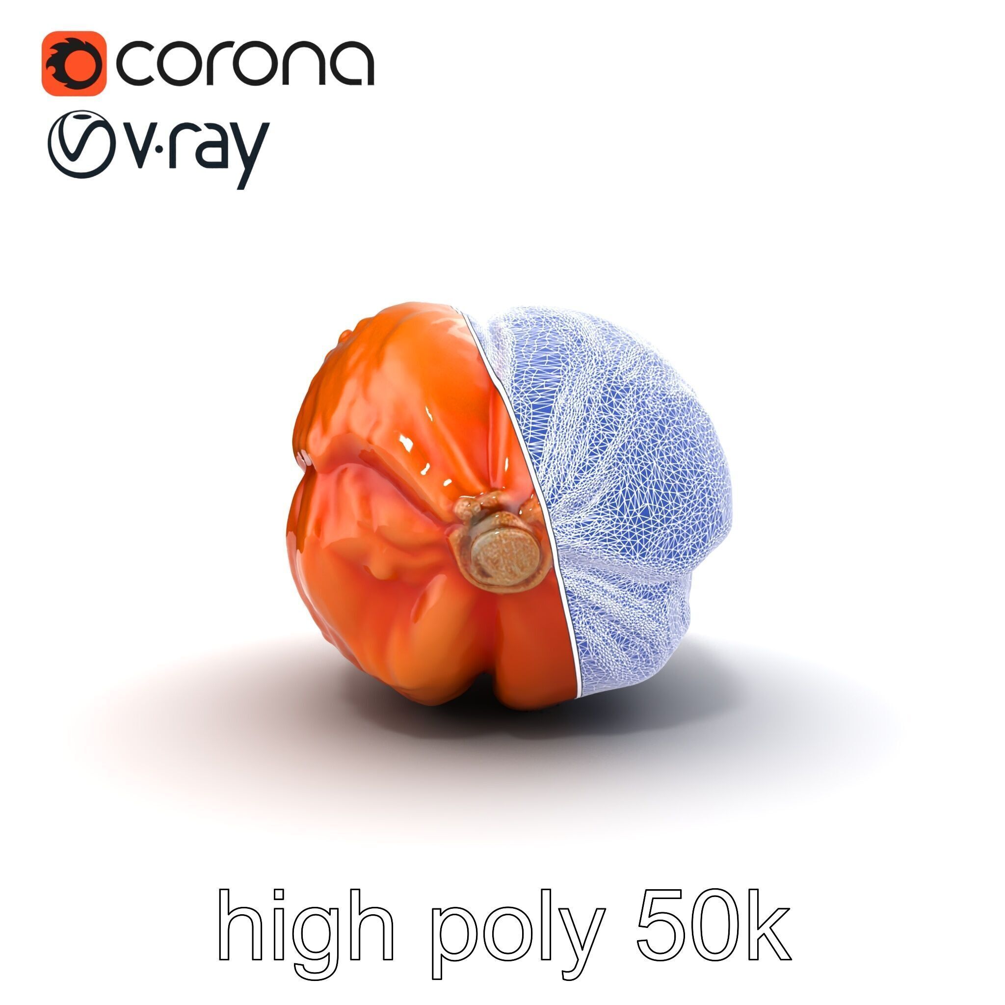 Dried Date Fruit Detailed Model Pack Low-poly 3D model_27