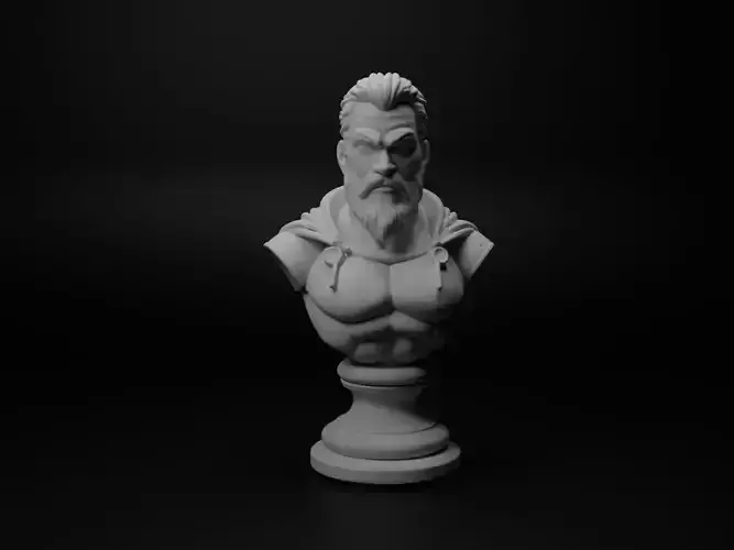 Anti-Hero Bust Chess