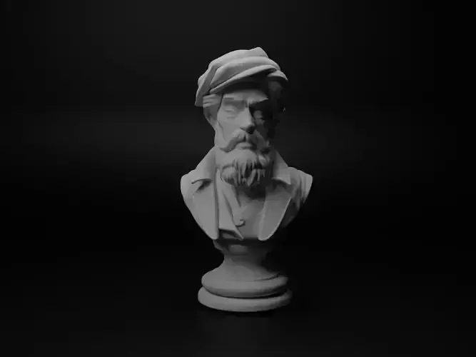 Archaeologist Bust Chess