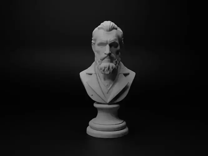 Archaeologist Bust Chess