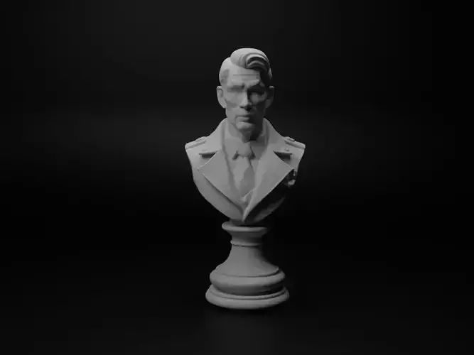 City Guardian Bust Chess