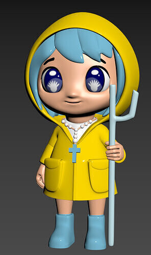 Lucen vatican mascot 3D print model