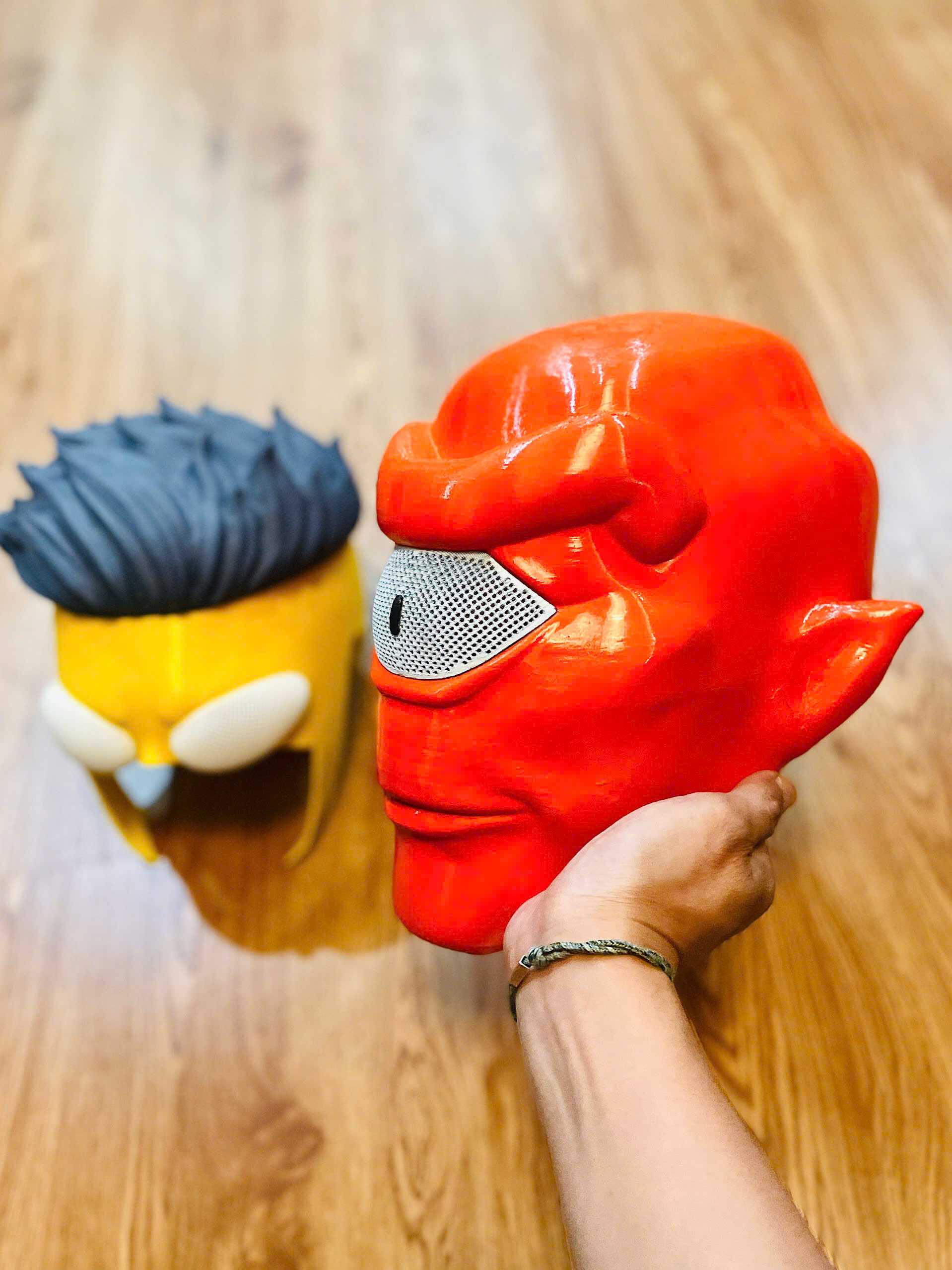 Invincible - Allen The Alien Mask - Halloween Comics Cosplay 3D print model_5