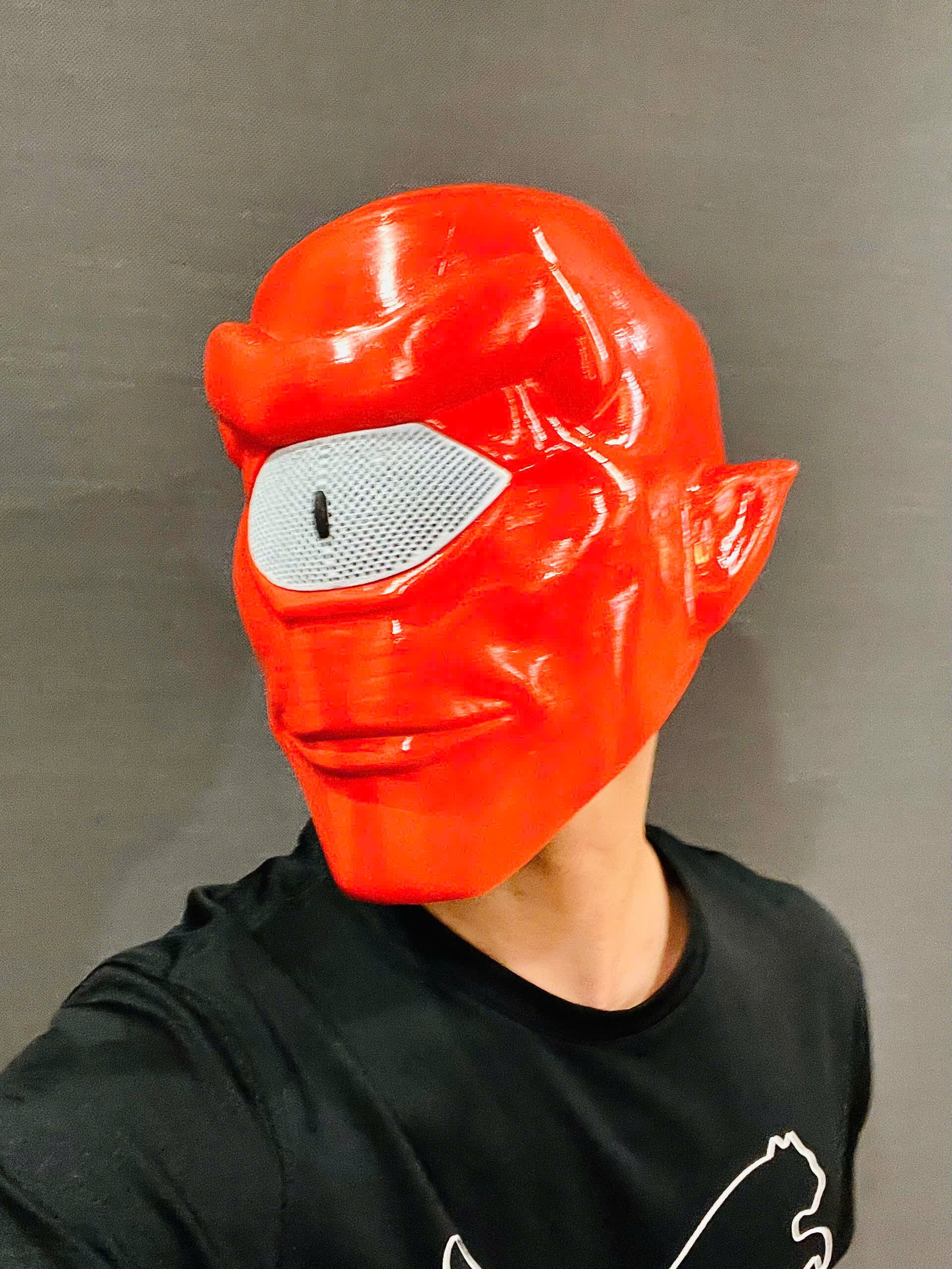 Invincible - Allen The Alien Mask - Halloween Comics Cosplay 3D print model_7