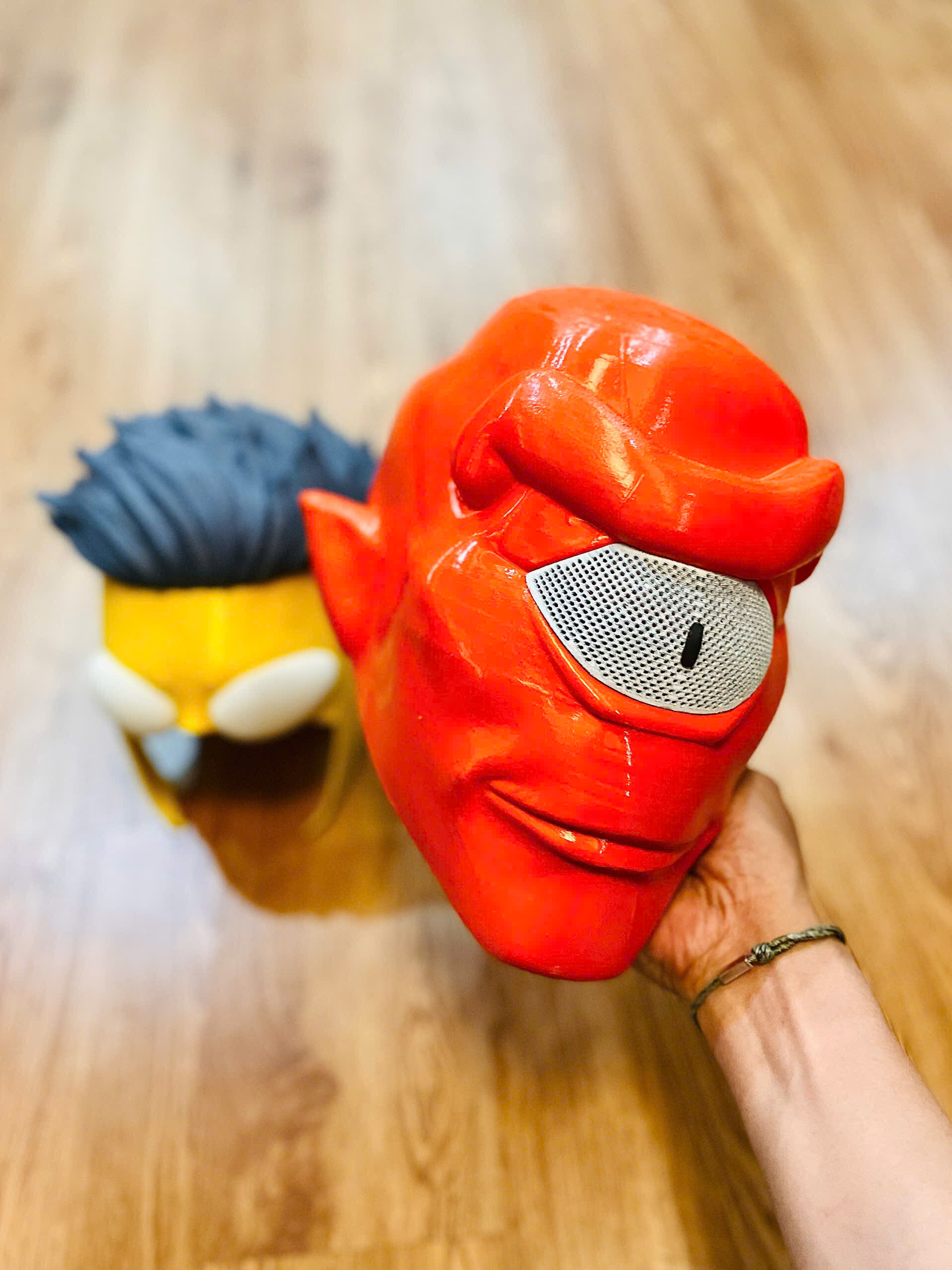 Invincible - Allen The Alien Mask - Halloween Comics Cosplay 3D print model_6