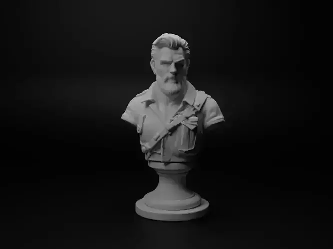 Combat Trainer Bust Chess