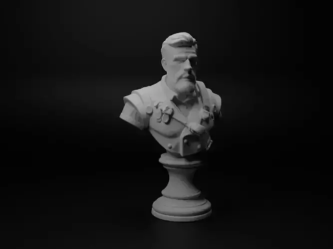 Combat Trainer Bust Chess