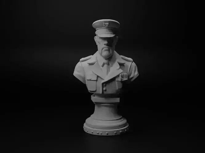 Commander Bust Chess