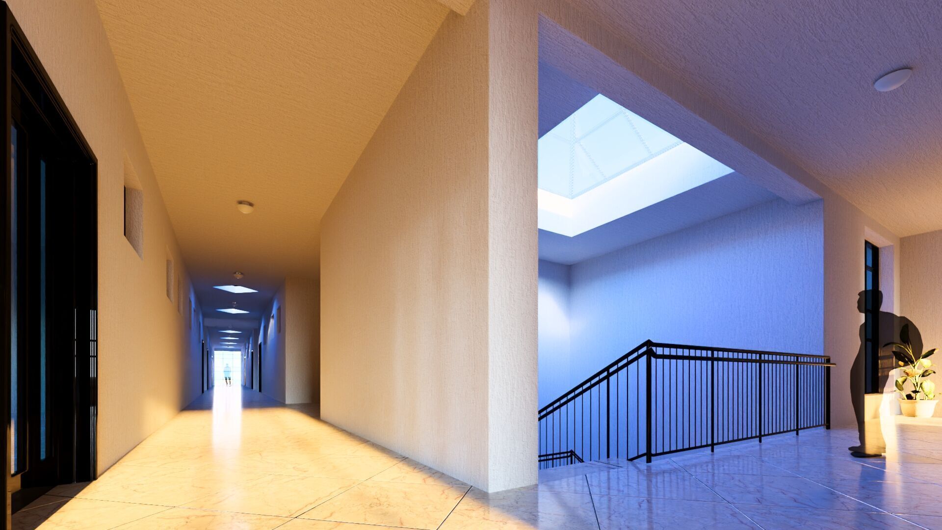 Middle School in Guezzam 3D model_12