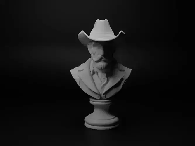 Cowboy Bust Chess