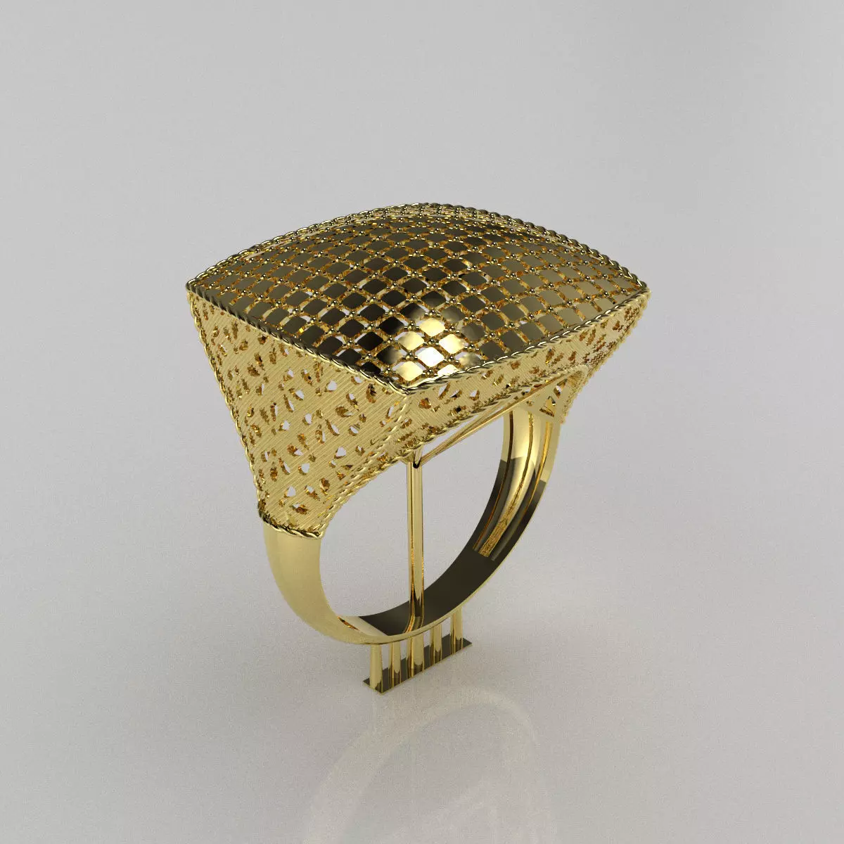Fusion ring 3D printer model code 207 3D print model 3D print model