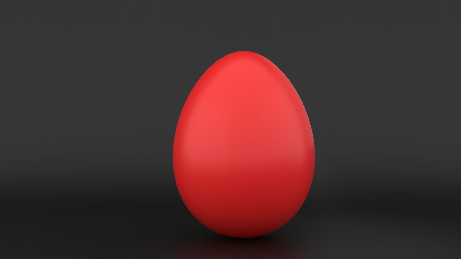 Cartoon Egg Character 3D Model Low-poly 3D model_5