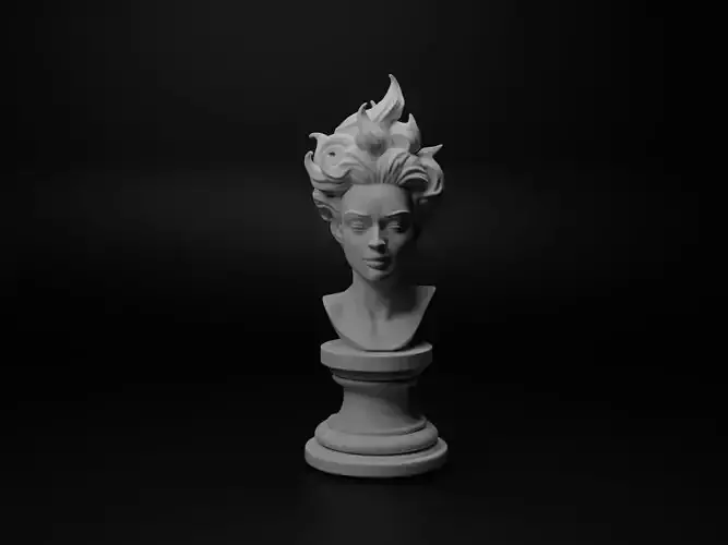 Fire Dancer Bust Chess