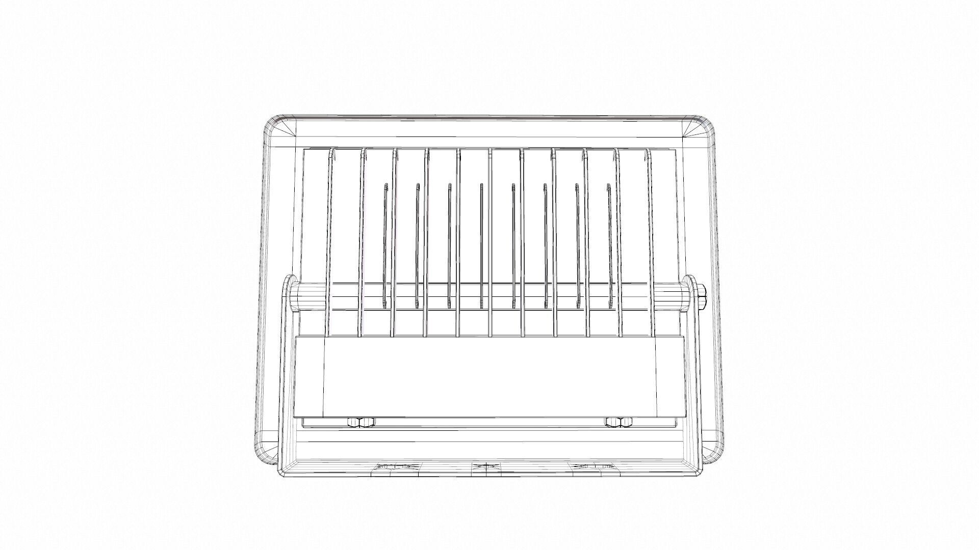 LED Flood Light 3D model_13