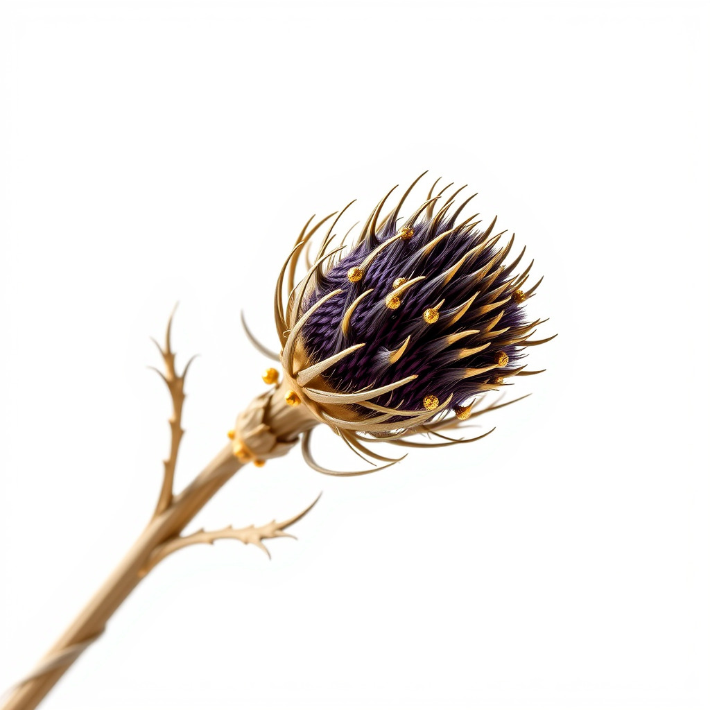 Luxurious Thistle Gold Accent Model Pack Low-poly 3D model_4