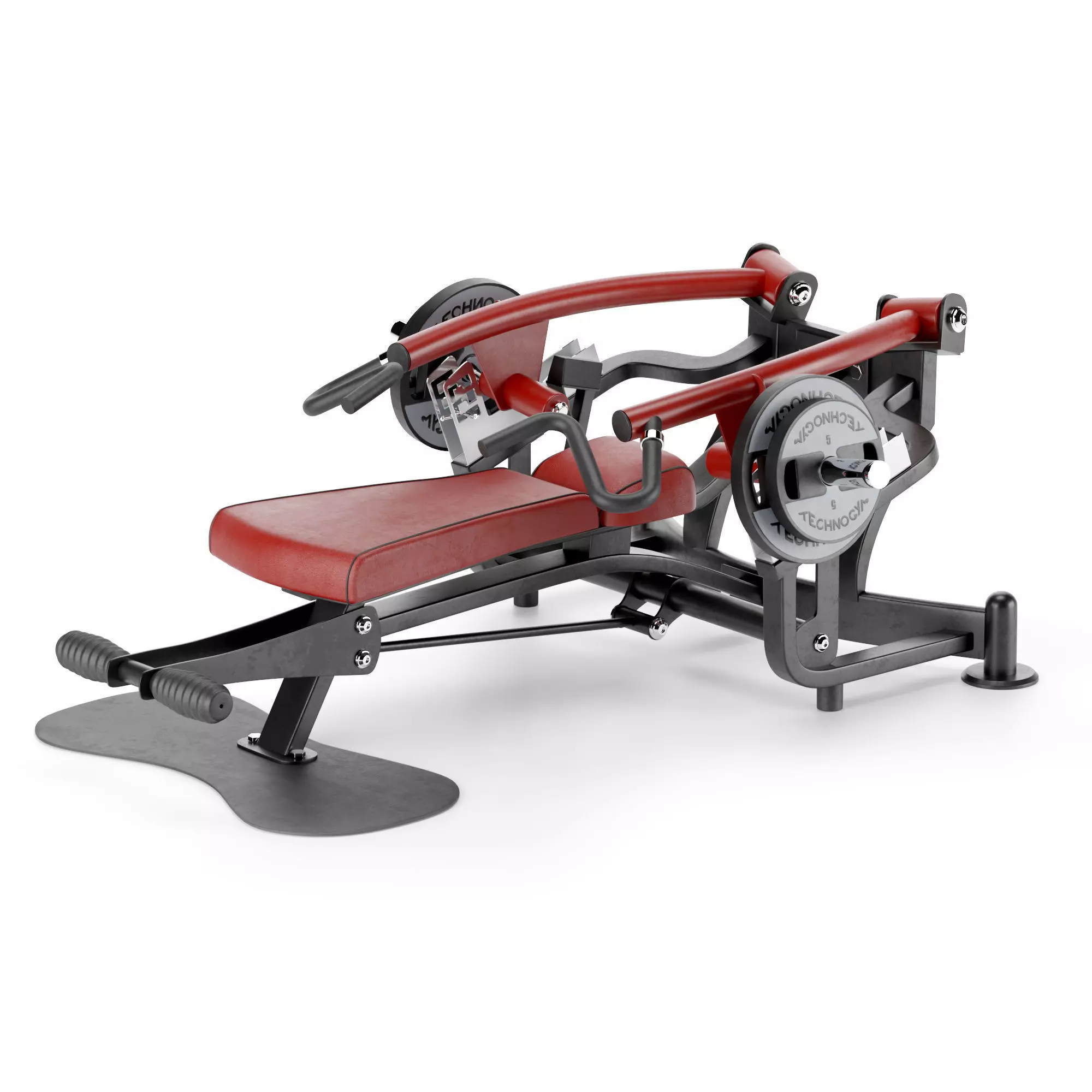 Gym Equipment Inclined Bench Press 3D model