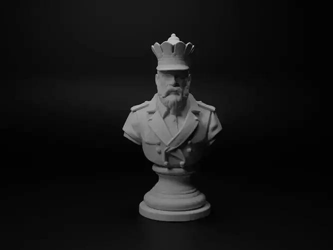 Grand Commander Bust Chess