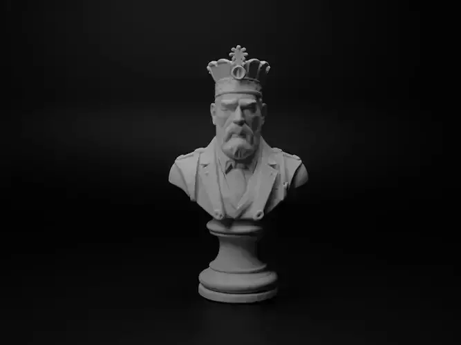 Grand Commander Bust Chess