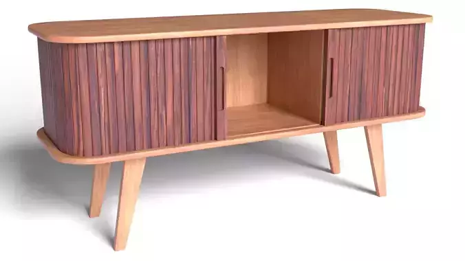 TV Stand -  Scandinavian Design for Living Room 3D model