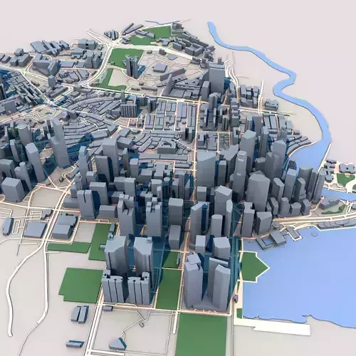 Singapore Country in Asia 3D model