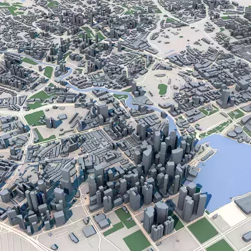 Singapore 3D model