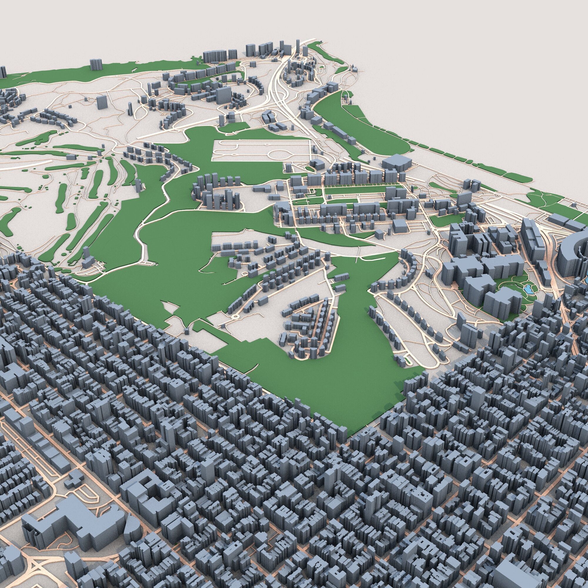 San Francisco City California 3D model_4