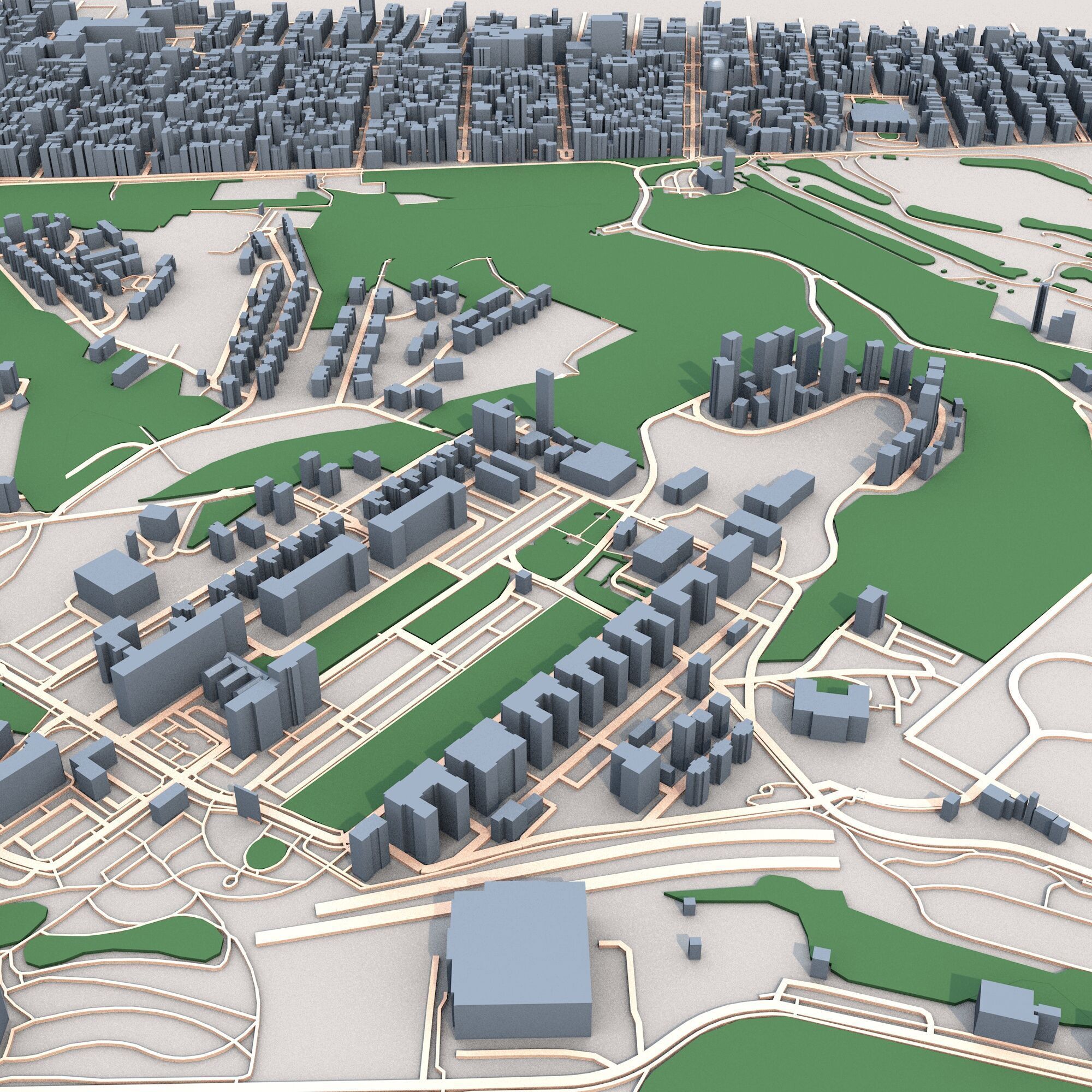 San Francisco City California 3D model_6