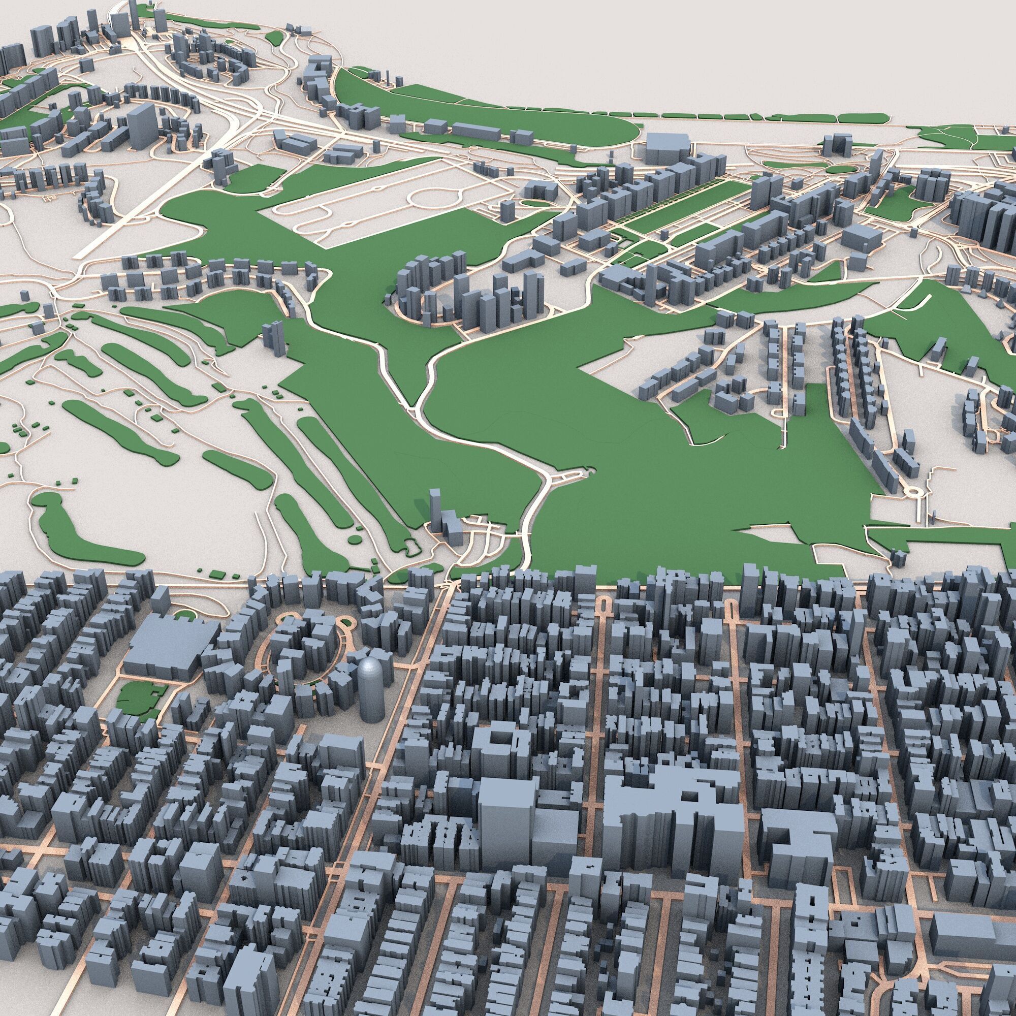 San Francisco City California 3D model_3