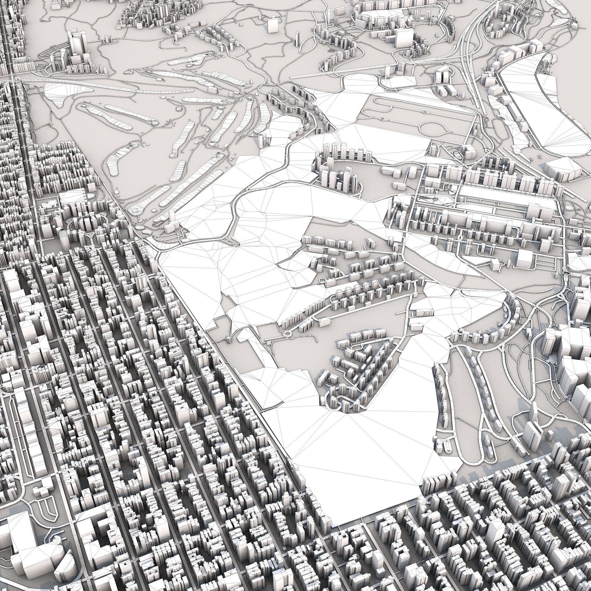 San Francisco City California 3D model_9