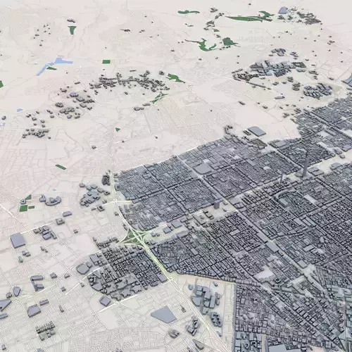 Riyadh City Saudi Arabia 3D model