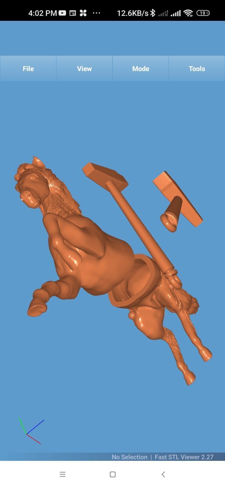 Horse pendants 3D print model 3D print model_2
