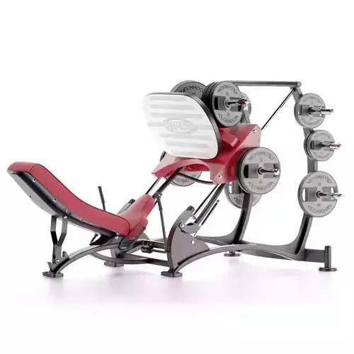 Gym Equipment LEG PRESS BRIDGE 3D model