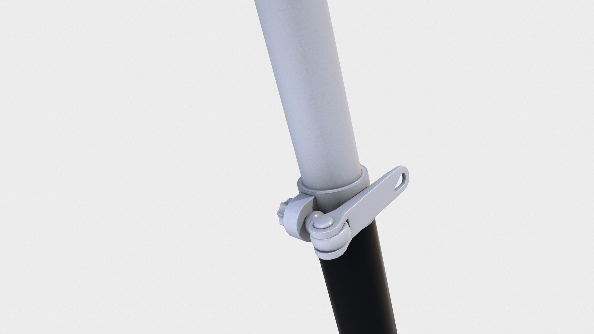 Bicycle Seat Low-poly 3D model_6