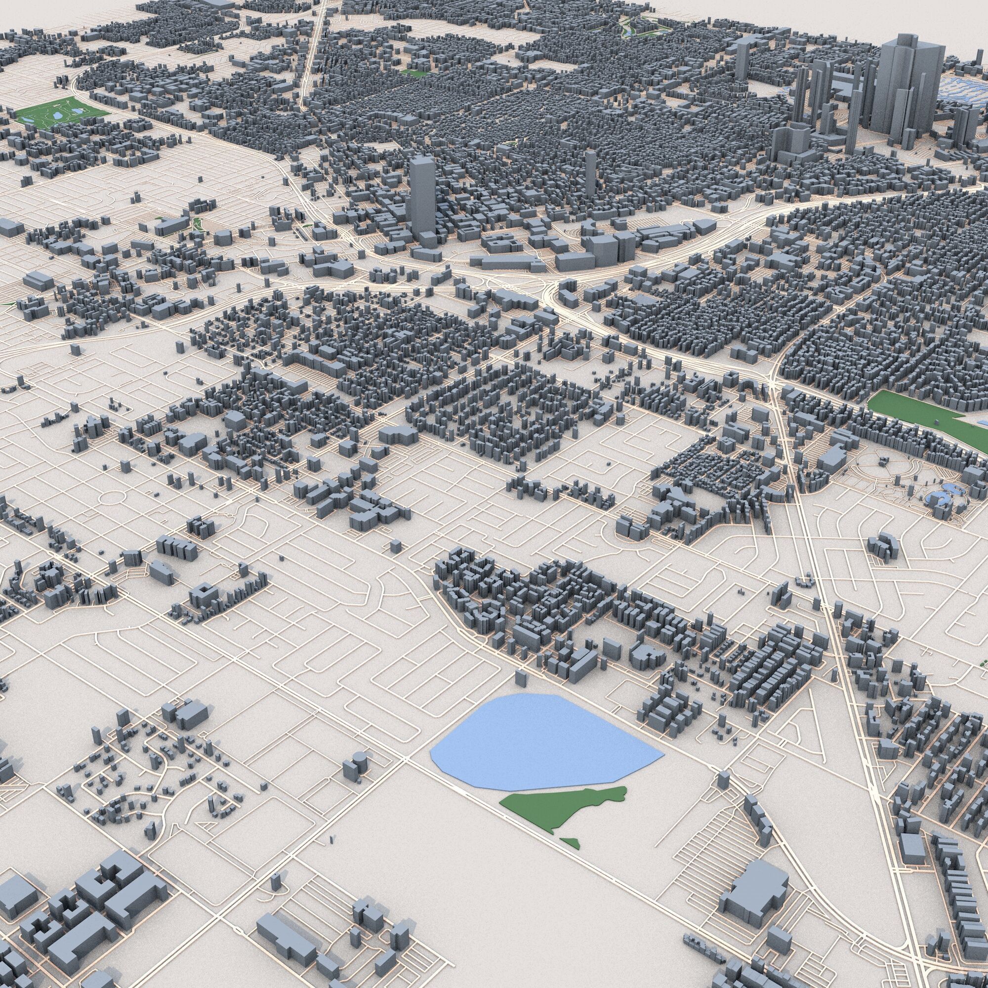 Las Vegas City Nevada USA 3D model_5