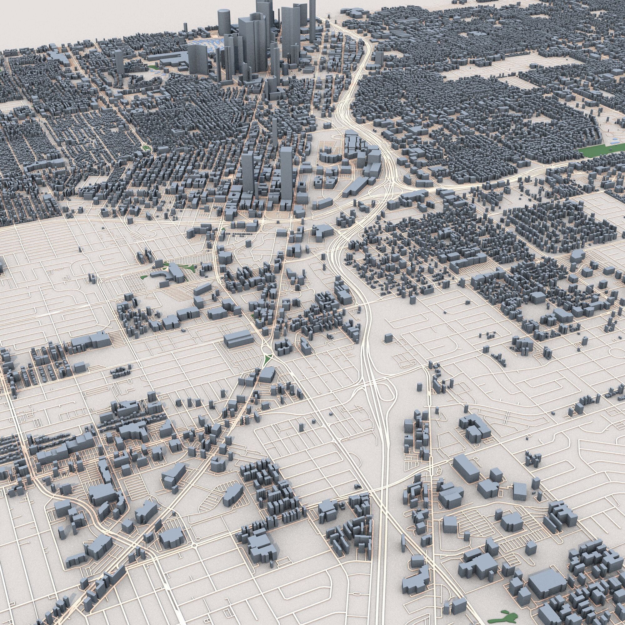 Las Vegas City Nevada USA 3D model_4